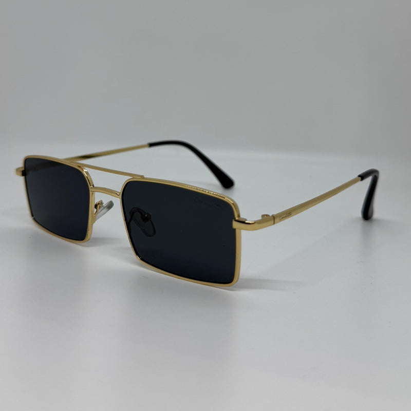 Óculos Ziggy Gold Lente Preta