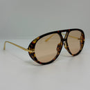 Óculos Aviador Glock Tartaruga Lente Rose