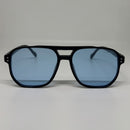 Óculos Aviador Volare Lente Azul
