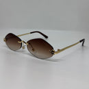 Óculos Osiris Gold Marrom Degrade