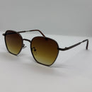 Óculos Hexagonal Babilônia Bronze