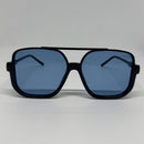 Óculos Helena Dark Lente Azul