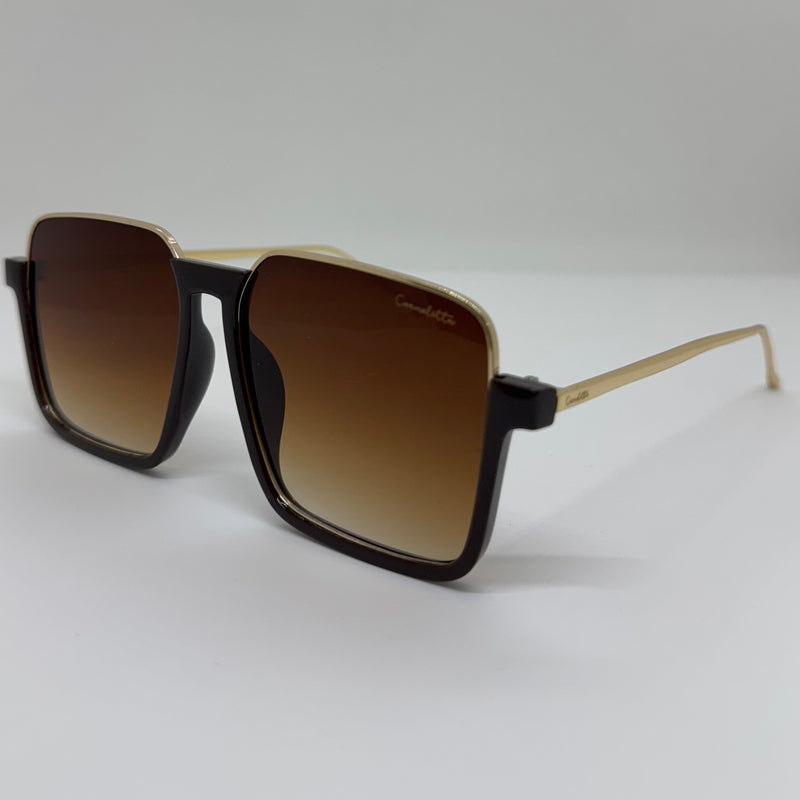 Óculos Nakamura Marrom Degrade