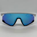 Óculos Zod Branco Lente Azul