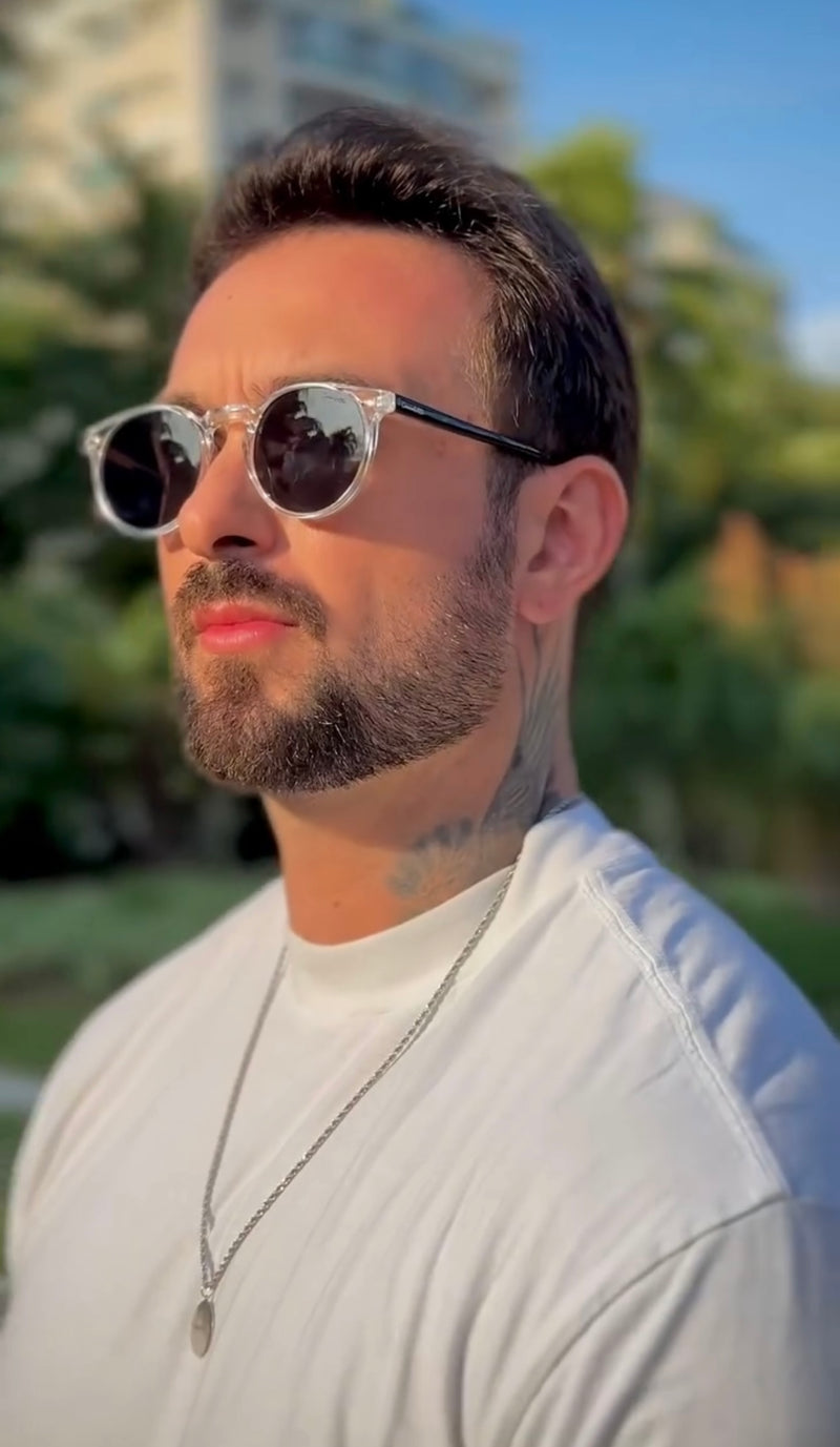 Óculos Califórnia Black and White