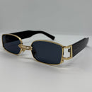 Óculos Zul Gold Lente Preta