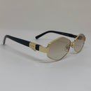 Óculos Berlim Losango Gold Cinza Degrade Duo