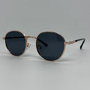 Óculos Round Delux Rose Lente Preta