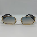 Óculos Zul Gold Gold Glass