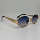 Óculos Orus Gold Lente Azul Degrade