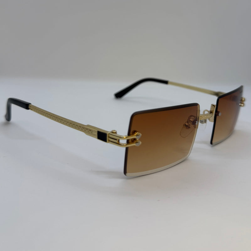 Óculos Cairo Gold Marrom