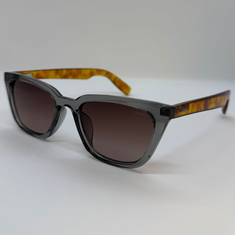 Óculos Astrid Jaguar Cinza Gatinho Slim