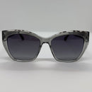 Óculos Cassandra Cinza Translúcido Gatinho