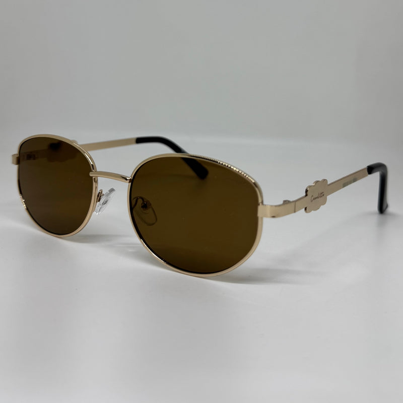 Óculos Salazar Gold Marrom
