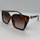 Óculos Adele Gold Tartaruga Gatinho