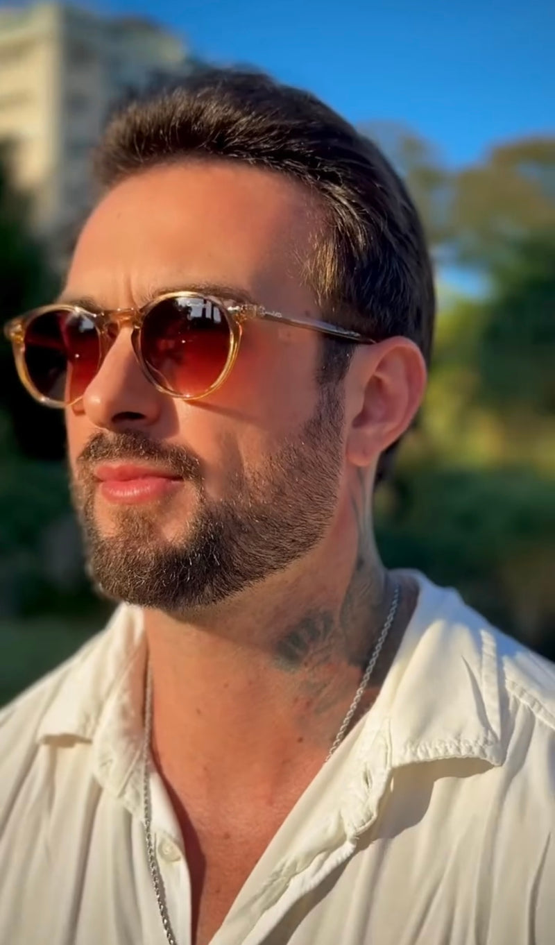 Óculos Bossa Nova Rose Redondo