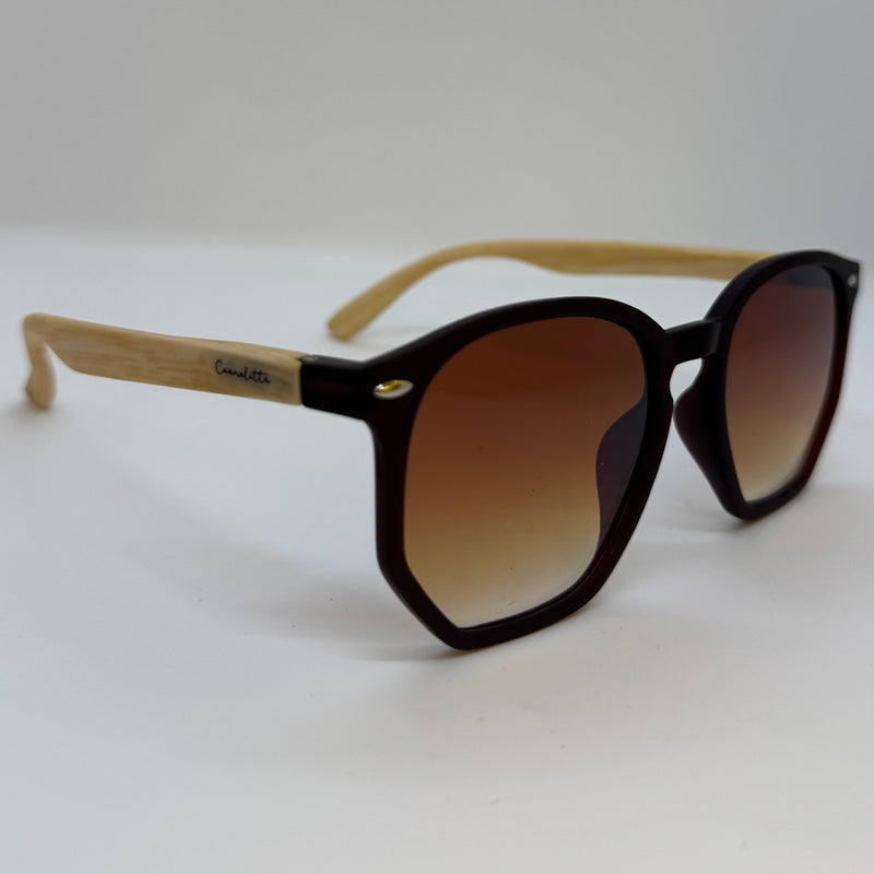 Óculos Deezer Marrom Bambu