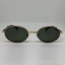 Óculos Lility Gold Lente Verde Bambu