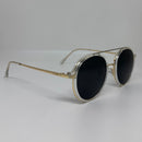 Armação Clipon Double Round Transparente