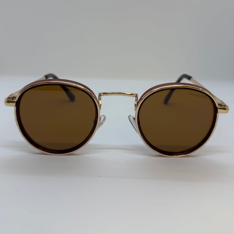 Óculos Voyage Gold Marrom