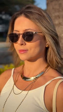 Óculos Wize Cinza Degrade