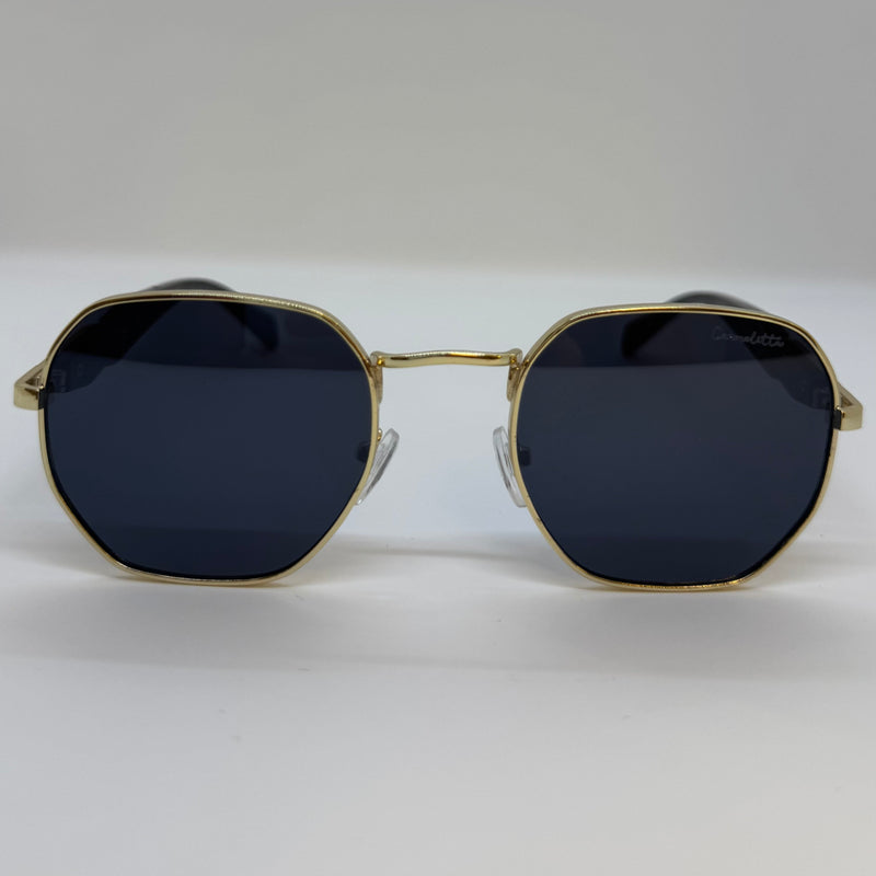 Óculos Hexagonal Viper Gold Dark