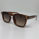 Óculos Naga Marrom Translúcido