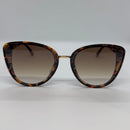 Óculos Mandy Gold Tartaruga Gatinho