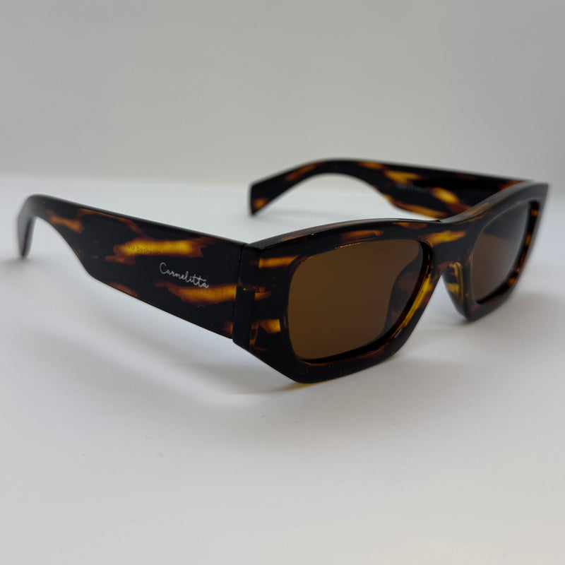 Óculos Bleu Marrom Rajado