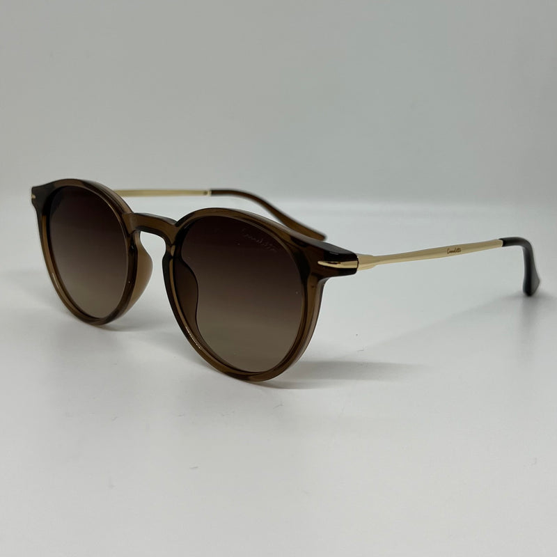 Óculos Veneza Marrom Translúcido