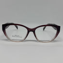 Armação Clipon Dany Vinho Degrade Gatinho