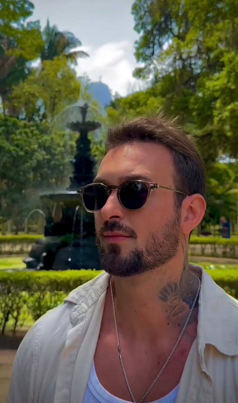 Óculos Wize Cinza Degrade