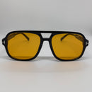 Óculos Aviador Flash Lente Laranja