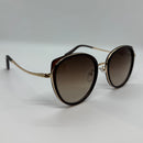 Óculos Swan Gold Marrom Degrade