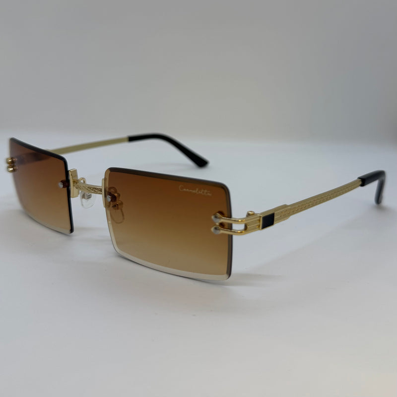 Óculos Cairo Gold Marrom