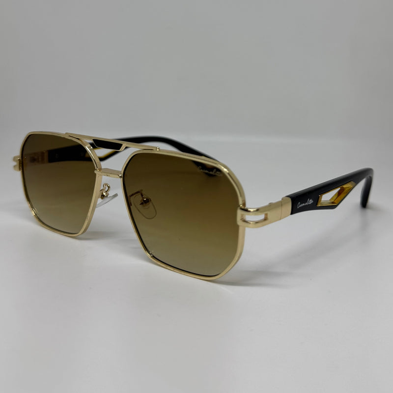 Óculos Vegas Gold Marrom