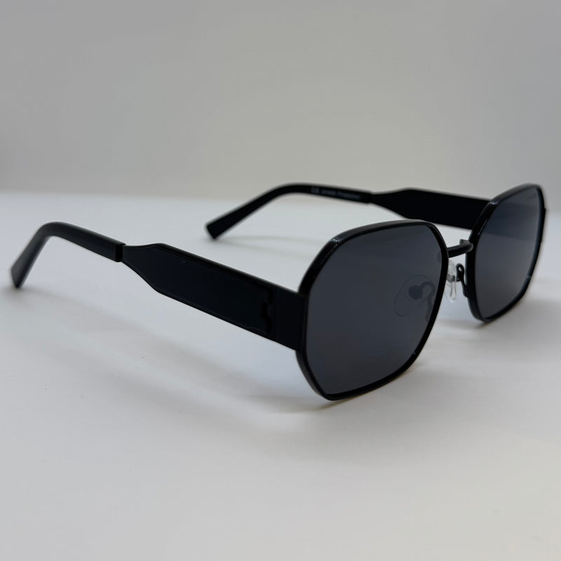 Óculos Hexagonal Charles Retro Dark