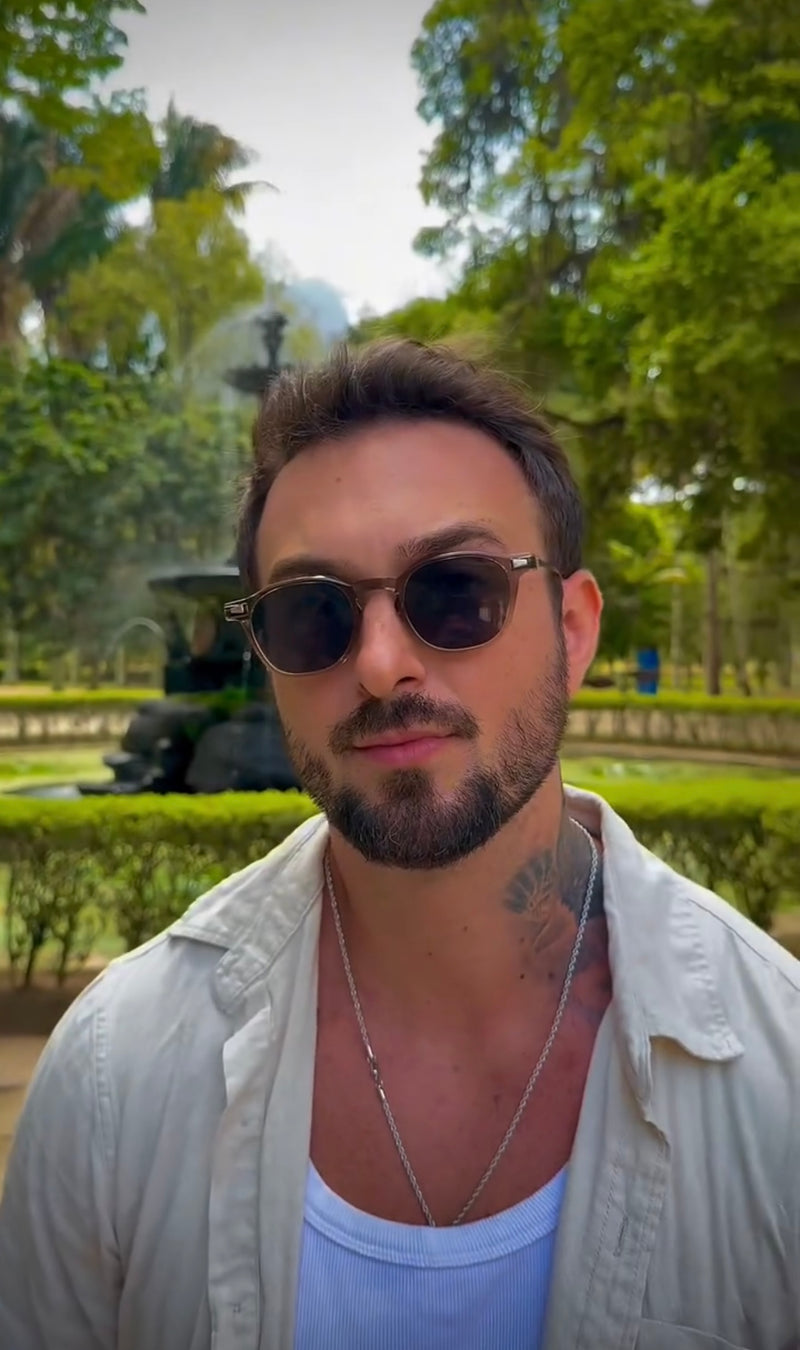 Óculos Wize Cinza Degrade