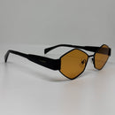 Óculos Losango Luxury Laranja