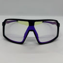 Óculos Tray Dark Lente Roxa Transition