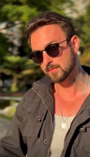 Óculos Zeus Dark Quadrado Lente Verde