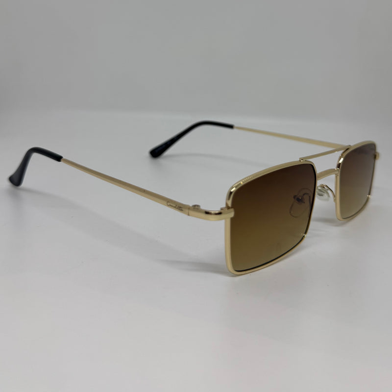 Óculos Ziggy Gold Marrom Degrade