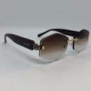 Oculos Losango Maren Marrom Duo