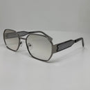 Óculos Hexagonal Charles Retro Cinza