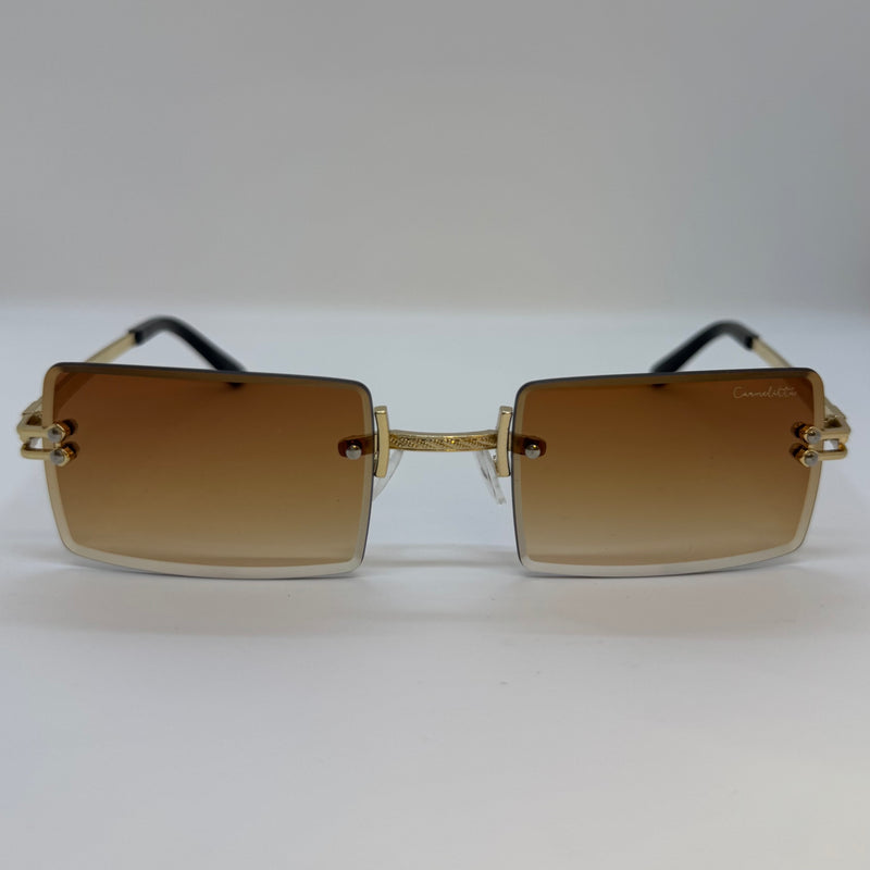 Óculos Cairo Gold Marrom