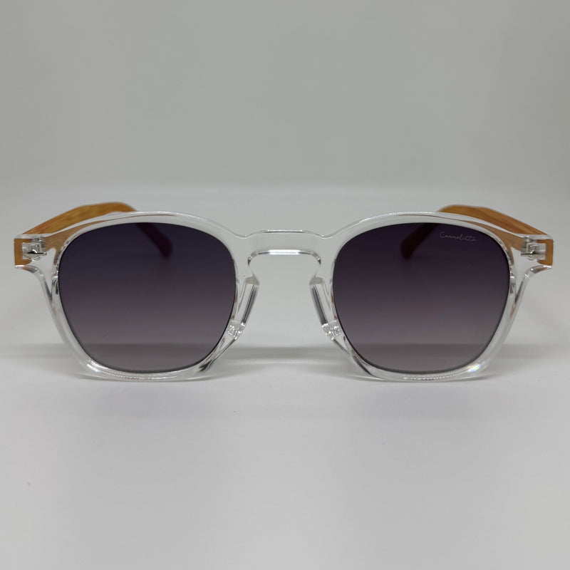 Óculos Hermes Transparente Bambu