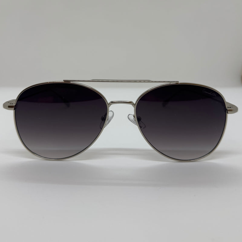 Óculos Aviador Dumont Silver Shadow