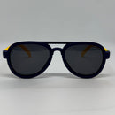 Óculos Aviador Top Gun Black And Yellow Infantil