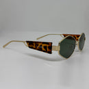 Óculos Losango Valhala Tartaruga Lente Verde