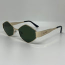 Óculos Losango Luxury Lente Verde